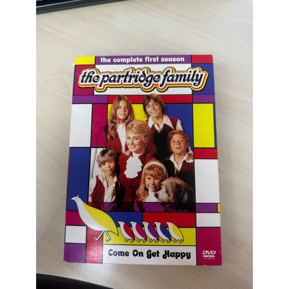The Partridge Family The Complete First Season DVD 3-Disc Set Music Sampler CD